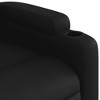 vidaXL Massage Recliner Chair Black Faux Leather, Metal, Engineered Wood Standard - 4 of 4