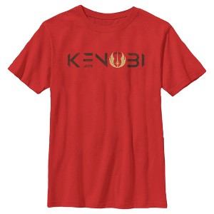 Boy's Star Wars: Obi-Wan Kenobi Jedi Kenobi Logo T-Shirt - 1 of 4