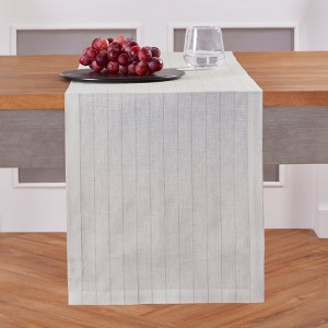 Solino Home Striped Linen Table Runner | Pinstripe - 1 of 4