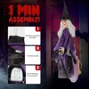 Slickblue 3FT Halloween Witch Outdoor Hanging Decor with Motion, LED Lights, and Terrifying Sounds - 4 of 4