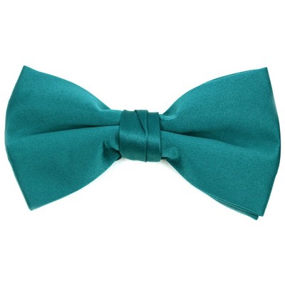 Young Boy's Pre-tied Clip On Bow Tie - Formal Tuxedo Solid Color