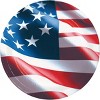 Creative Converting Freedom Flag Paper Plate and Napkin Kit 16ct - 2 of 4