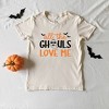 The Juniper Shop All The Ghouls Love Me Bats Toddler Short Sleeve Tee - 2 of 3