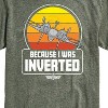 Men's - Top Gun - Because I Was Inverted Short Sleeve Graphic T-Shirt - 2 of 4