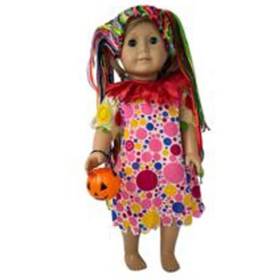 Doll Clothes Superstore Handmade Doll Clown Costume Fits Our Generation American Girl My Life Dolls