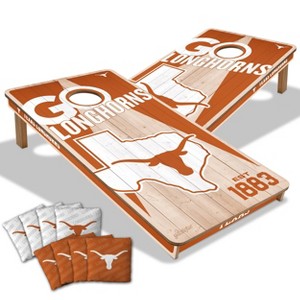 NCAA Texas Longhorns 2'x4' Wood Toss Game Set - 1 of 4