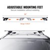 VEVOR Roof Rack Cross Bars, 54" Aluminum Roof Rack Crossbars, Fit Existing Raised Side Rail with Gap, 200 lbs Load Capacity, Silver - 4 of 4