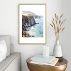 Bree Madden Big Sur 13"x19" Gold Metal Framed Art Print - Deny Designs - 2 of 4