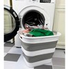 SAMMART 40L (10.5 Gallon) Collapsible Plastic Laundry Basket - image 2 of 4