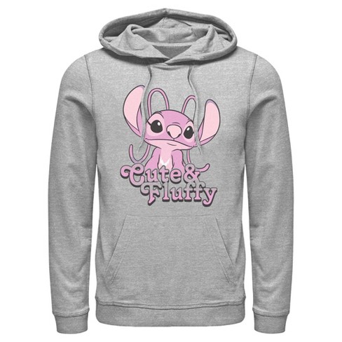 Pink Lilo And Stitchlilo & Stitch Women's Hoodie - Kawaii Cartoon O-neck  Sweatshirt