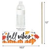 Big Dot of Happiness Funny Fall Pumpkin - Halloween or Thanksgiving Party Photo Booth Props Kit - 10 Piece - 3 of 4