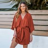 Women's Surplice Mini Dress - Cupshe - 4 of 4