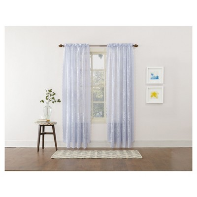 Alison Lace Sheer Rod Pocket Curtain Panel No 918 Target
