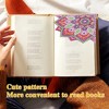Diamond-Painting Corner Bookmarks, 8Pcs 5D DIY Diamond Art Page Bookmarks, Portable Corner Books Marker Clip Book Lovers Gifts - 3 of 4