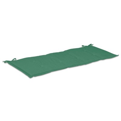 vidaXL Outdoor Bench Seat Cushion - Comfortable Oxford Polyester Fabric in Green 47.2"x19.7"x1.2" – Ideal Garden Furniture Accessory