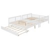 YOOCOZZ Full over Full Bunk Bed with Twin Size Trundle and Ladder - 4 of 4