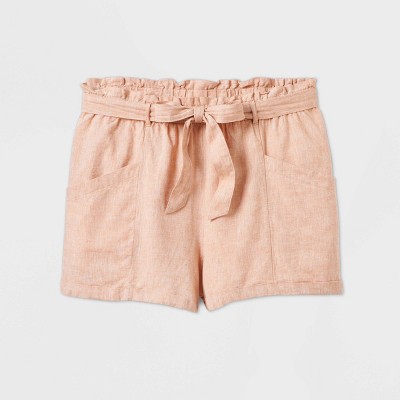 khaki shorts womens plus size