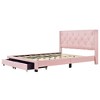Whisen Morden Design Queen Size Upholstered Platform Bed with Two Drawers - 4 of 4