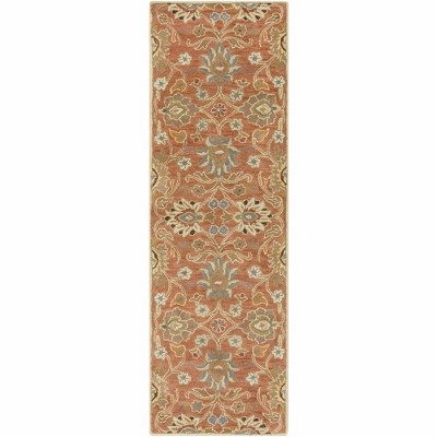 Hauteloom Conesus Burnt Orange 1112 Wool Area Rug