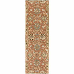 Hauteloom Conesus Burnt Orange 1112 Wool Area Rug - 1 of 4
