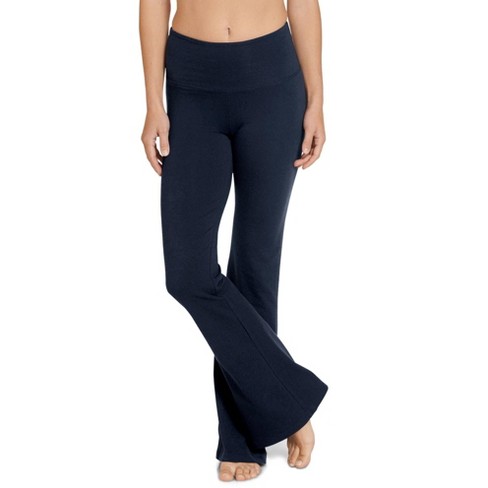 Reebok Women's Everyday High Waist Flair Bottom Yoga Pants with Pockets and  31 Inseam 