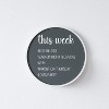 Emma and Oliver Round Wall Mounted Magnetic Chalkboards with Eraser and Chalk - 2 of 4