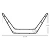 Hammock Stand, Portable Adjustable Steel Frame Hammock Stand, Weather Resistant, 10.3', 550 lbs. Capacity - 3 of 4