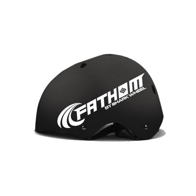 Fathom ABS Outer Shell Complete Sweatsaver Fit Padded M/L Skateboard Helmet