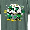 Women's - Disney - Mickey And Minnie Pot Of Gold Short Sleeve Graphic T-Shirt - 2 of 4
