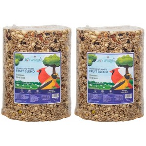 JCS Wildlife No Mess, No Waste Fruit Blend Premium Bird Seed Large Cylinder, 4.5 lb - 1 of 2