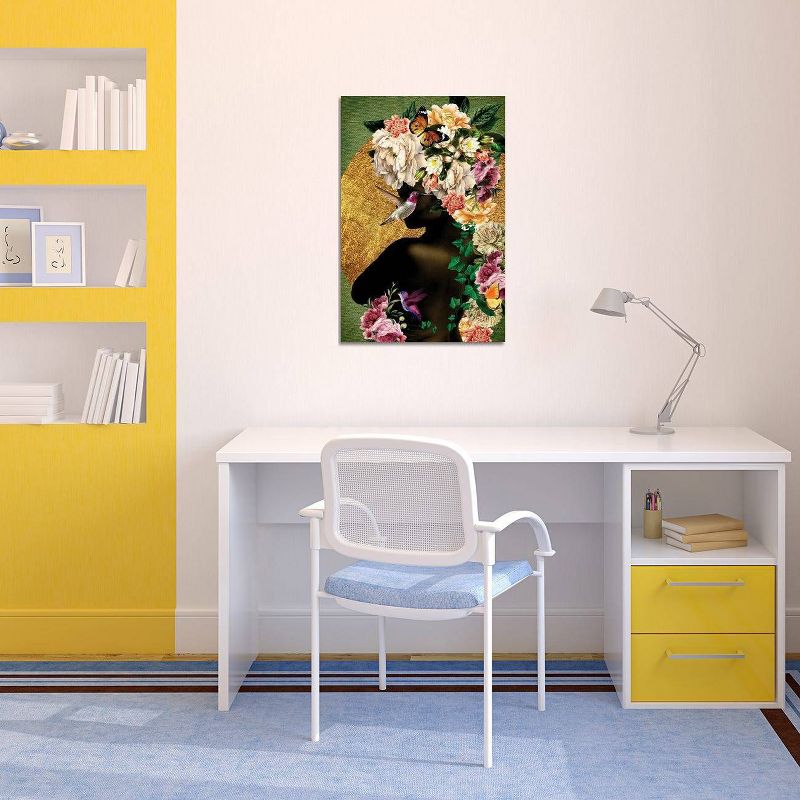 Women in Bloom Destiny Blooming by Yvonne Coleman Burney Unframed Wall Canvas - iCanvas, 2 of 4