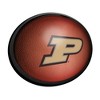 College Football Pigskin Design Oval Slimline Lighted Wall Sign - 2 of 4