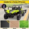 Harley-Style 24V Kids UTV Ride-on - Parent Remote Control, 2 Seats, Bluetooth Music,Storage Spaces,LED Lights & Metal Body for Ages 1-8 - 3 of 4