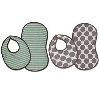 Bacati - 3 PC Clouds in The City Gray Hugster Feeding & Infant Support Nursing Pillow