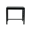 Carolina Living Grammercy Outdoor Side Table - Black - 3 of 4