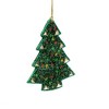 SEVOBAL Tree Ornaments Multi Beaded Star Hanging Ornament Set for Christmas Tree and Festive Home Decor in Festivals, Multicolored, 5"*1.25"*6" - 3 of 4