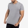 X RAY Mens Slim Fit Knit Polo Sweater - 3 of 4
