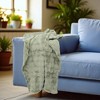 Unique Bargains Blanket Solid Color Bubble Fleece Polyester 28"x39" - 4 of 4