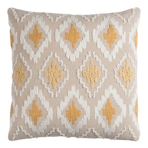 Throw Pillow Rizzy Home Natural Gold