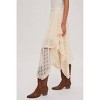 Women's Lace Tier Midi Skirt - Vanilla Monkey - 4 of 4