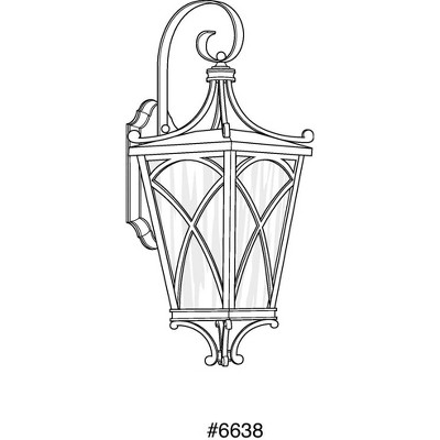 Cadence Oil Rubbed Bronze Outdoor Wall Lantern with Clear Glass