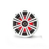 Kicker 8" White Wake Tower LED Marine Speakers 1-Pair with 300 Watt Marine Amplifier - image 2 of 4