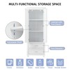 70"H/63"H Tall Storage Cabinet with Drawers and Adjustable Shelves for Bathroom/Office/Kitchen-ModernLuxe - 4 of 4
