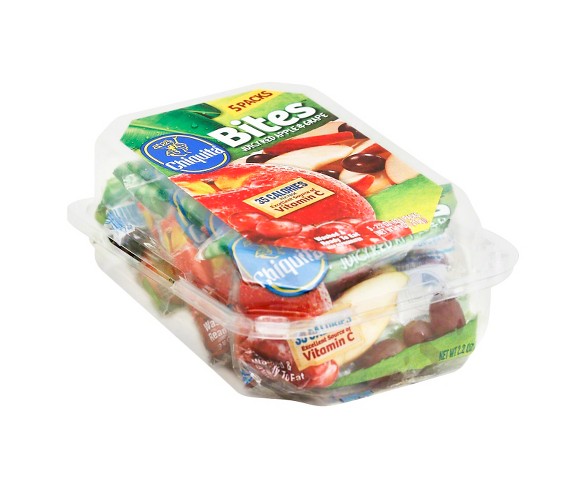 Chiquita Juicy Red Apple & Grape Bites - 2.2oz/5pk