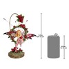 Design Toscano Radiant Rose Dangling Fairy Sculpture With Stand - Multicolored - image 2 of 2