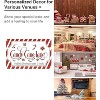Lomsoe Vintage Christmas Decor Gifts Rustic Candy Cane Lane Traditional Christmas Sweets Treats Tin Sign Wall Decor 8 x 12 Inch - 3 of 4