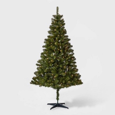 6ft artificial christmas tree with lights