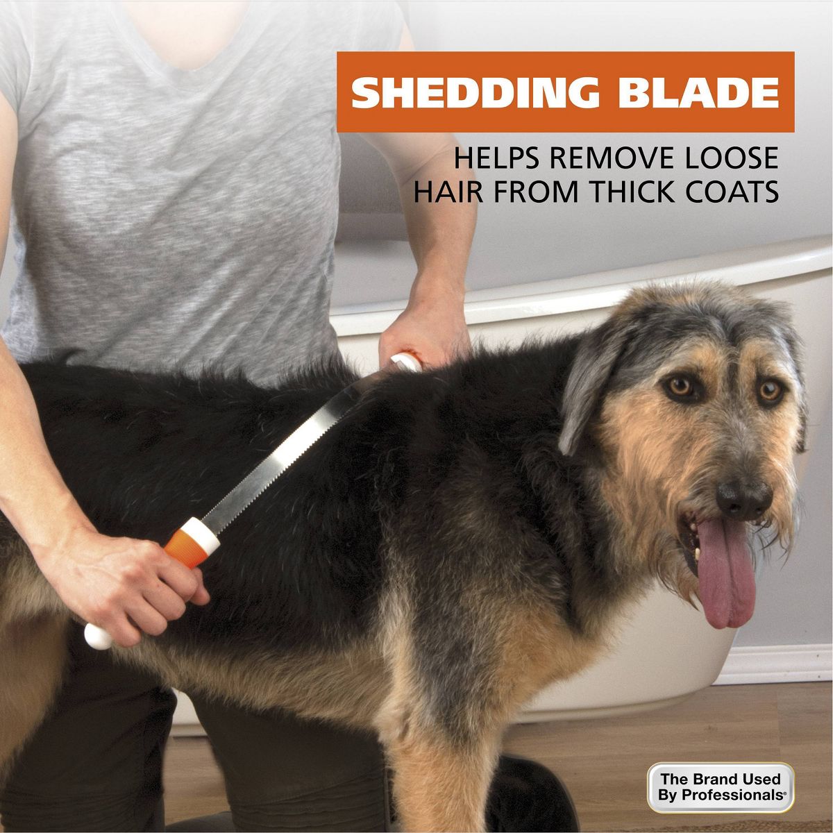 Wahl Double-Sided Shedding Blade Dog Grooming Brushes - thumbnail 4