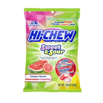 Hi-Chew Sweet and Sour Watermelon and Grapefruit - 1.94oz