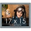PosterPalooza | Textured Blue Picture Frame - UV Acrylic, Backing Board, Hanging Hardware Included - 2 of 4